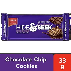Parle Hide and Seek Choco Chips Cookies 33Gm – Nainji Supermarket