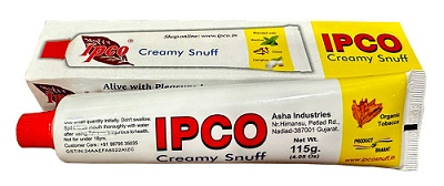 ipco tobacco paste Ipco Creamy Snuff Toothpaste IPCO Creamy Snuff 115Gm 